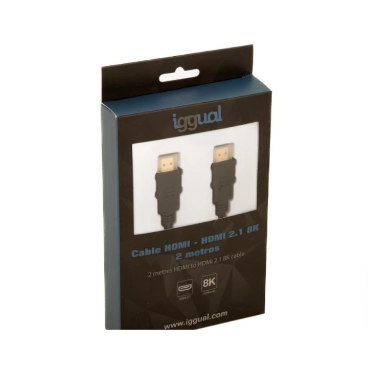 iggual HDMI Cable - HDMI 2.1 8K@60Hz 2 meters