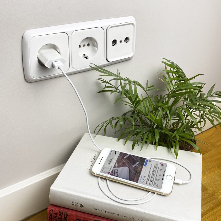 Nanocable Lightning to USB-A Cable, Lightning/M - USB A/M, White, 50…