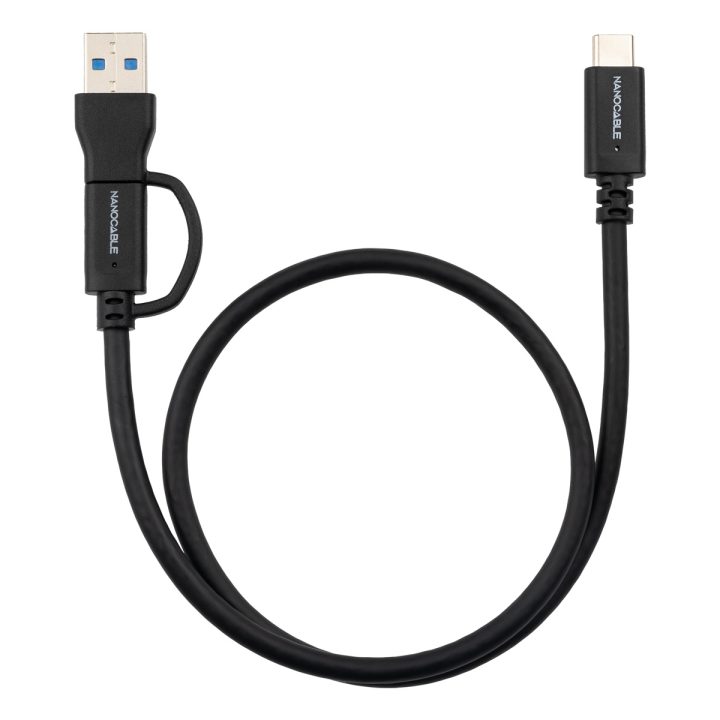 Nanocable 10.01.4800 cable USB USB 3.2 Gen 2 (3.1 Gen 2) 0,5 m USB…
