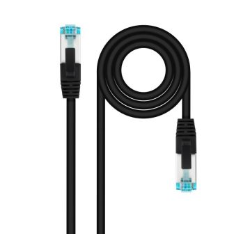 Nanocable Cat.7 Network Cable 600MHz LSZH SFTP PIMF AWG26, Black, 2 m