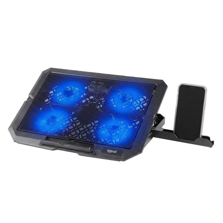iggual Portable Laptop Cooler 4 Fans RP4V17