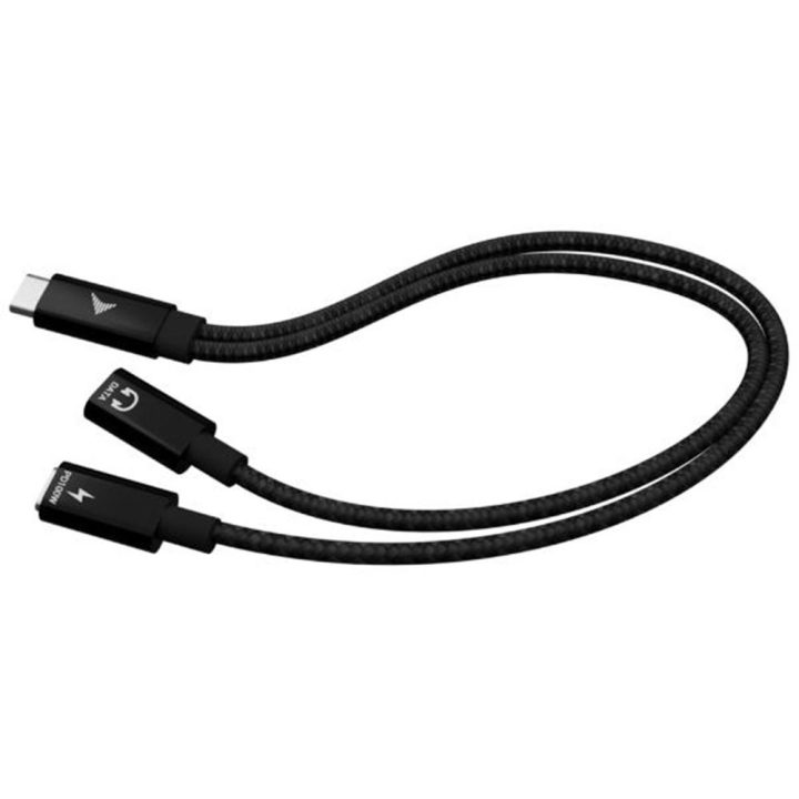i-tec USB-C Cable Splitter Audio/Data + Power Delivery 100W