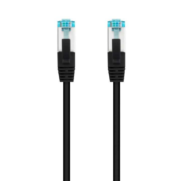 Nanocable Cable de Red Cat.7 600MHZ LSZH SFTP PIMF AWG26, Negro, 2 m
