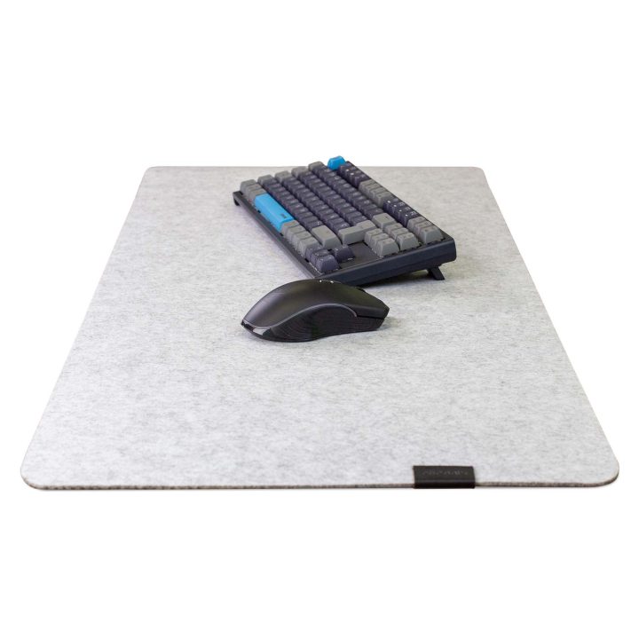 Phoenix technologies Phoenix sizigia Premium Felt Desk Mat Gray L…