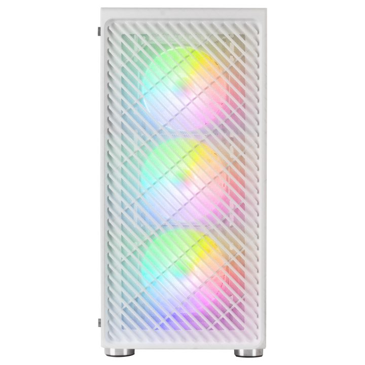 Mars Gaming MC-F, Semitorre Gaming ATX, Ventana Completa Cristal…