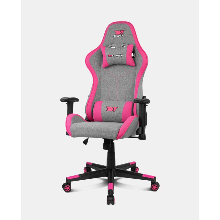 Drift DR90 PRO Cadeira de Gaming para PC Assento Estofado Cinzento…
