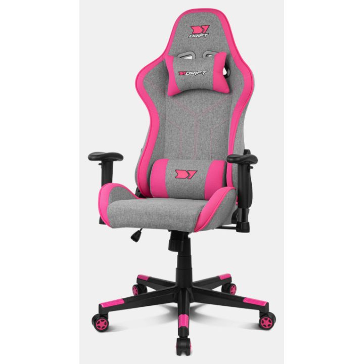 Drift DR90 PRO Cadeira de Gaming para PC Assento Estofado Cinzento…
