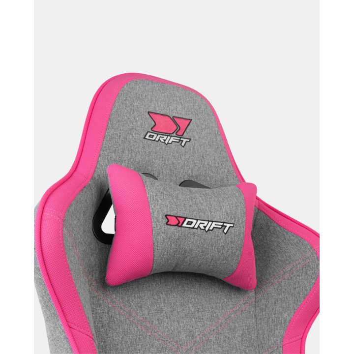 Drift DR90 PRO Cadeira de Gaming para PC Assento Estofado Cinzento…
