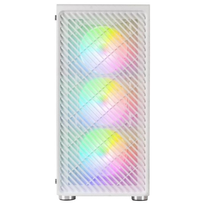 Mars Gaming MC-F, Semitorre Gaming ATX, Janela Completa em Vidro…