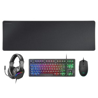 Mars Gaming MCP-RGB3, Pack Gaming Teclado Fixed RGB + Rato Gaming RGB…