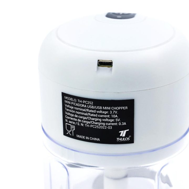 Mini picadora de alimentos Thulos th-PC252 30W 250l