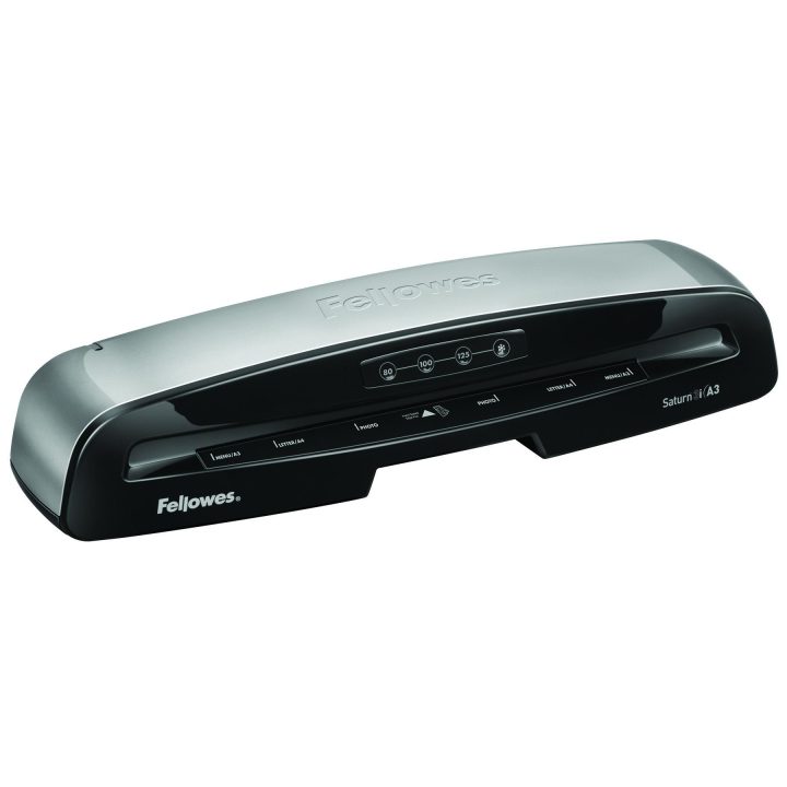 Fellowes Saturn 3i Cold/Hot Laminator 300 mm/min Black, Silver
