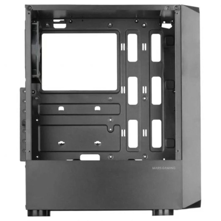 Mars Gaming MC-2000, Mid-Tower ATX Case, Full Side Window, Mesh Front…
