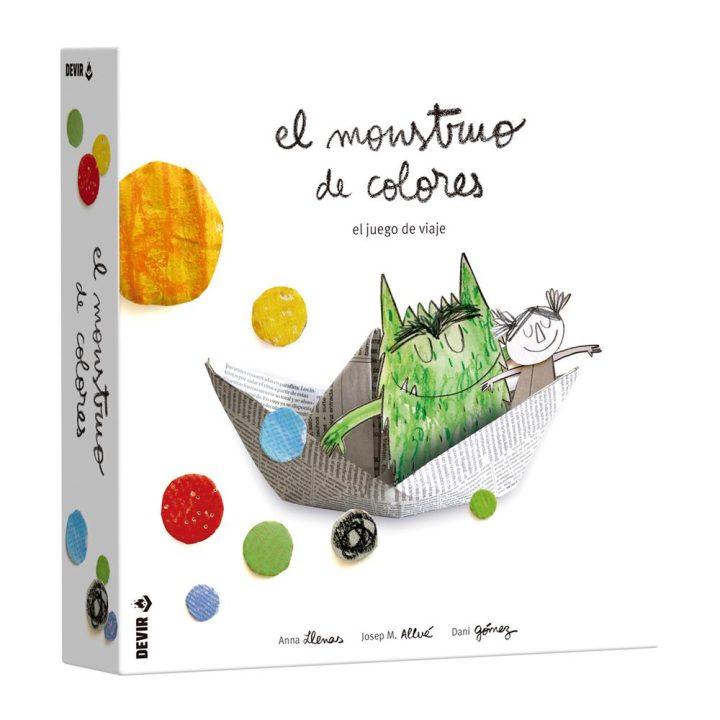 Devir Board Game The Color Monster (BGMONVSP)