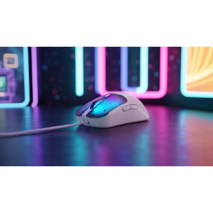 Mars Gaming MMVIPERW Right-Handed Gaming Mouse USB Type-A + USB…