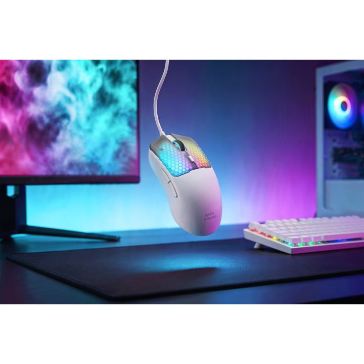 Mars Gaming MMVIPERW rato de jogo para destros USB Type-A + USB…