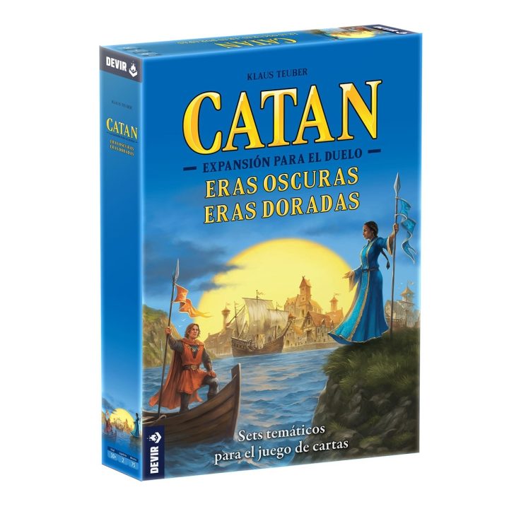 Jogo de tabuleiro Devir Catan: O Duelo Eras Escuras Eras Douradas…