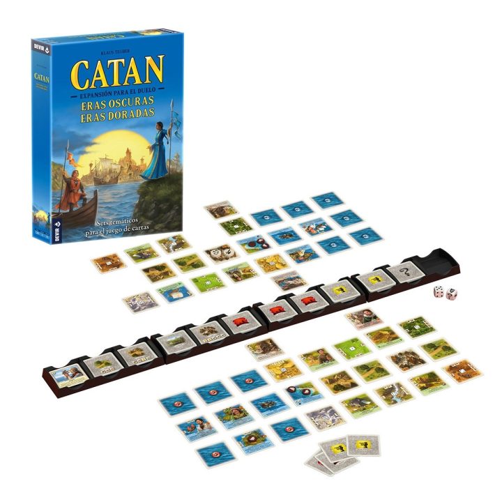 Juego de mesa Devir catan el duelo eras oscuras eras doradas…
