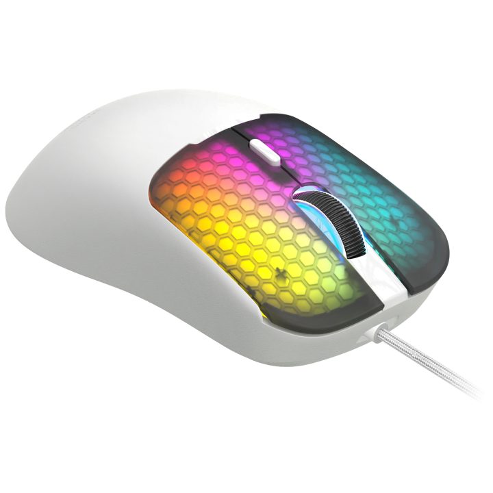 Mars Gaming MMVIPERW Right-Handed Gaming Mouse USB Type-A + USB…