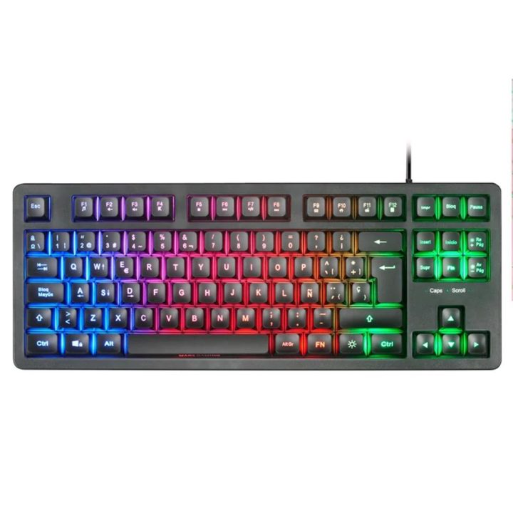 Mars Gaming MK023, TKL Gaming Keyboard, H-Mech Hybrid Technology…