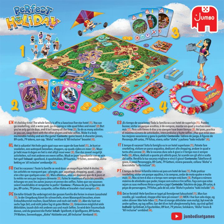 Jumbo Perfect Holiday Family Board Game