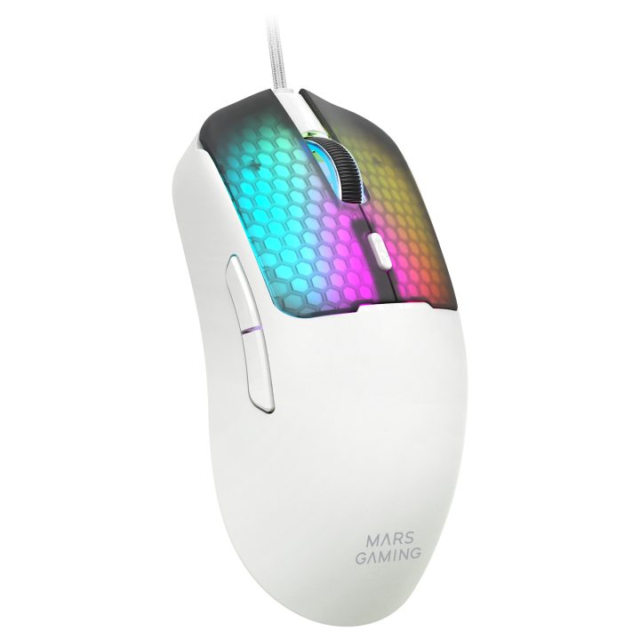 Mars Gaming MMVIPERW rato de jogo para destros USB Type-A + USB…