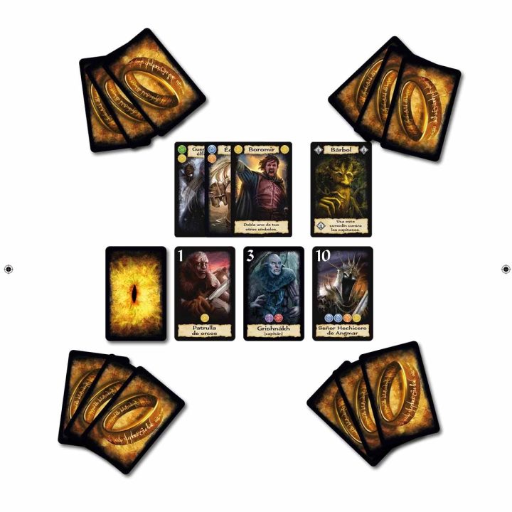 Juego de cartas Devir el señor de los anillos batalla por la tierra…