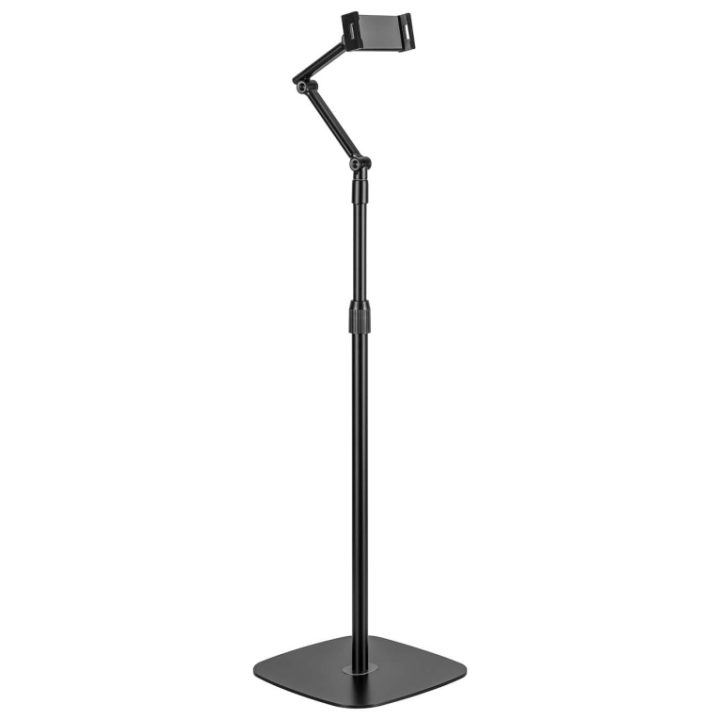 AISENS Soporte de suelo universal ajustable (3 pivotes) para tablet…