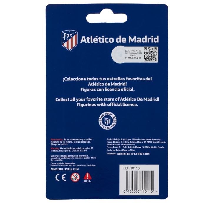 Minix Football Keychain Atlético de Madrid Joao Felix (MN10110)