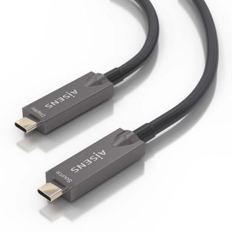 AISENS - Cable USB 3.1 Gen2 10Gbps AOC 4K@60Hz 3A 60W E-Marker, tipo…