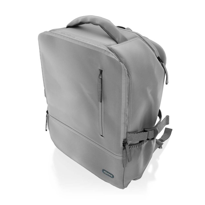 AISENS Water-Repellent Sports Backpack for 15.6" Laptop, Gray