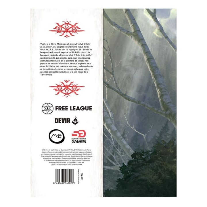 Devir The Lord of the Rings Roleplaying Game - Basic Rulebook…