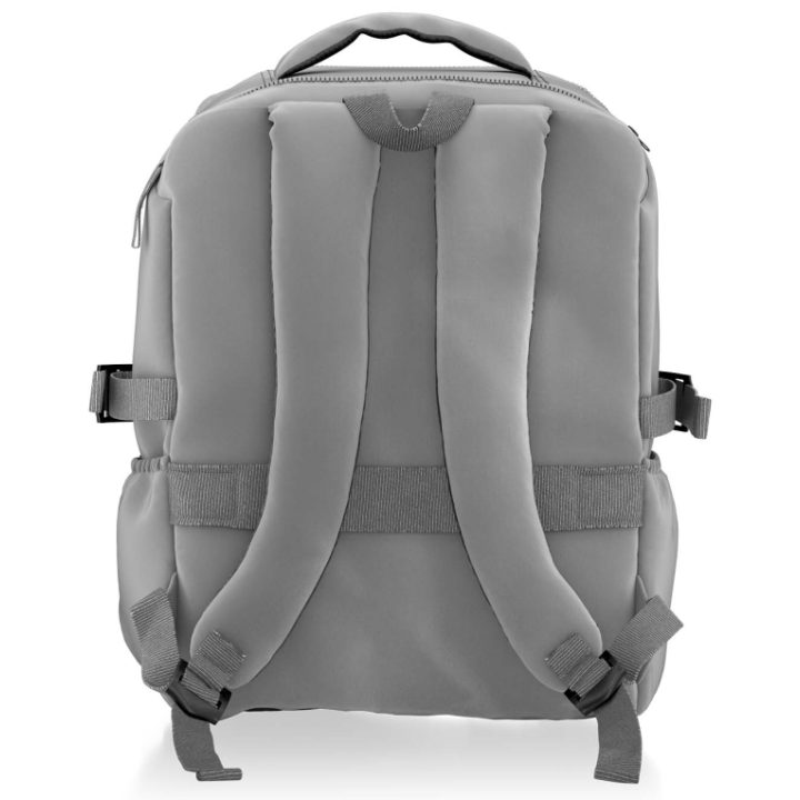 AISENS Water-Repellent Sports Backpack for 15.6" Laptop, Gray