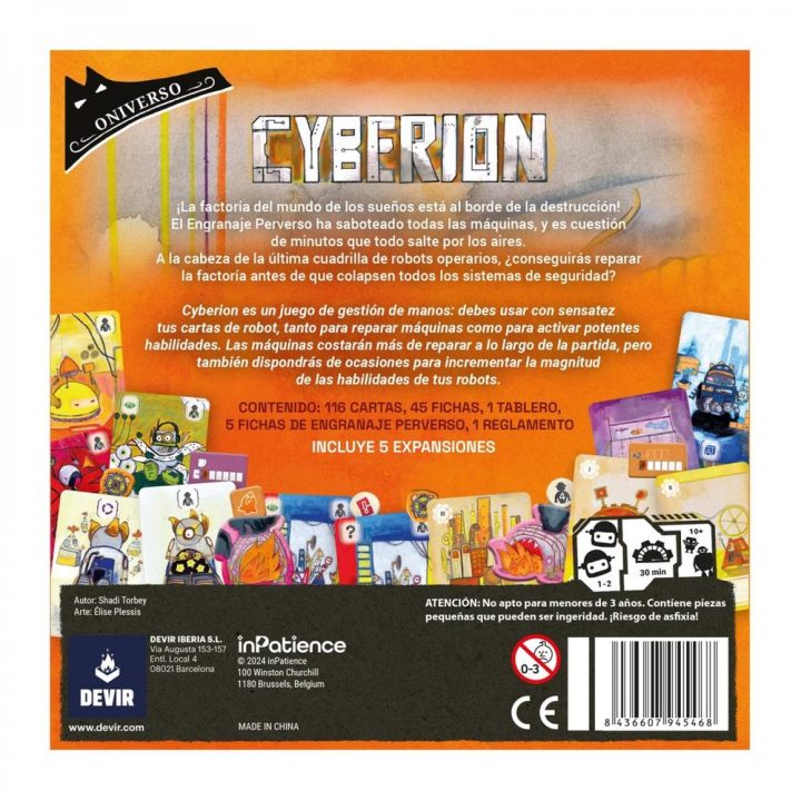 Devir Jogo de tabuleiro Cyberion (BGCYBSP)