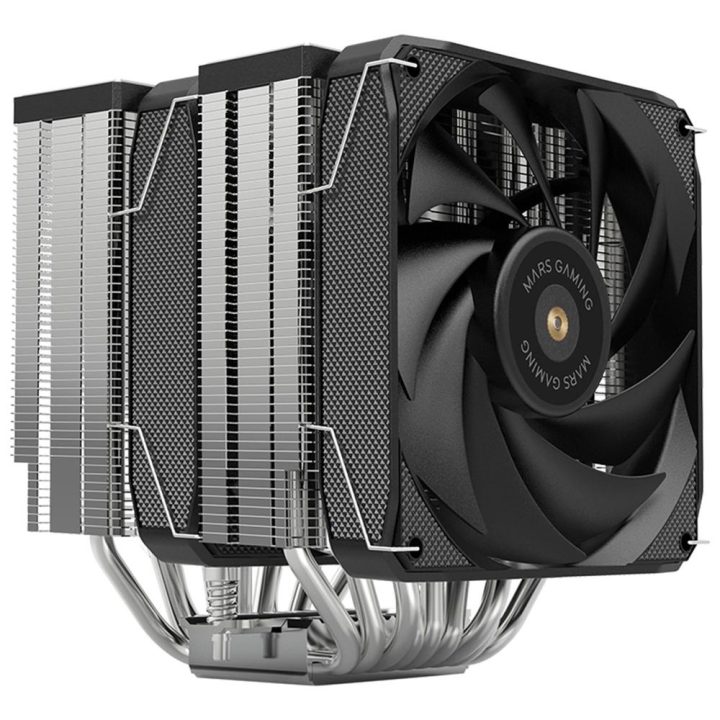 Mars Gaming MCPU-XU9, Dual Tower CPU Cooler, 400W TDP, 2x Hybrid…