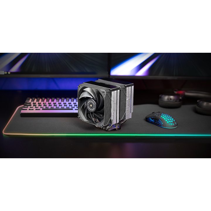 Mars Gaming MCPU-XU9, Dissipador de CPU de Dupla Torre, TDP 400W, 2x…