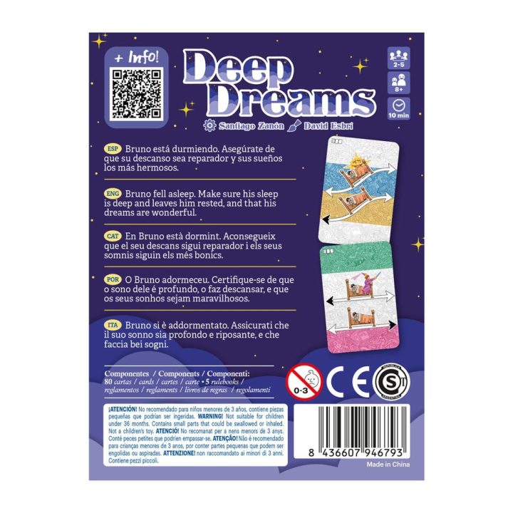 Devir Jogo de tabuleiro Deep Dreams Pocket (BGDEDRML)