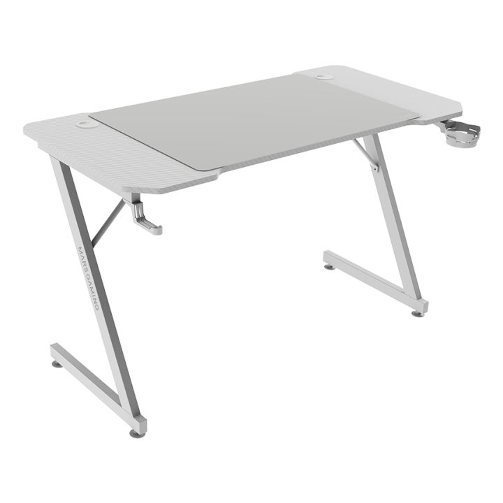 Mars Gaming MGD-X120, Ergonomic Gaming Desk, Carbon Fiber Surface…