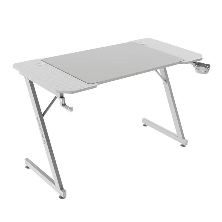 Mars Gaming MGD-X120, Ergonomic Gaming Desk, Carbon Fiber Surface…