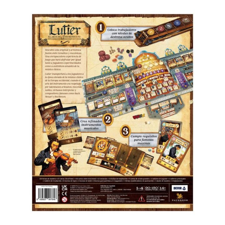 Devir Juego de mesa lutier (BGLUTSP)