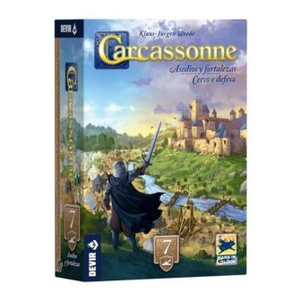 Devir Jogo de tabuleiro Carcassonne Cerco e Fortalezas EXP7…