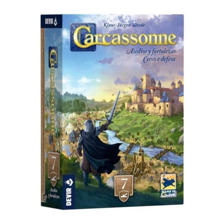 Devir Board Game Carcassonne Sieges and Strongholds EXP7 (BGCARAFPS)