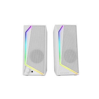 Mars Gaming MS72W colunas Brancas Com Fio 15 W