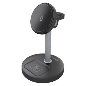 AISENS 4-in-1 15W USB-C Wireless Charger for Phone, Apple Watch…