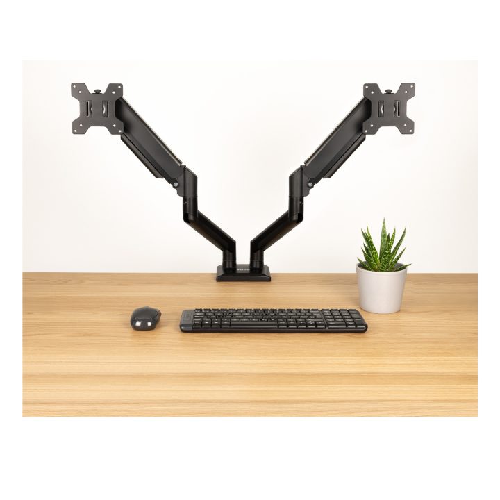 TooQ DB1434TNR-B 34" Desktop Monitor Stand Black