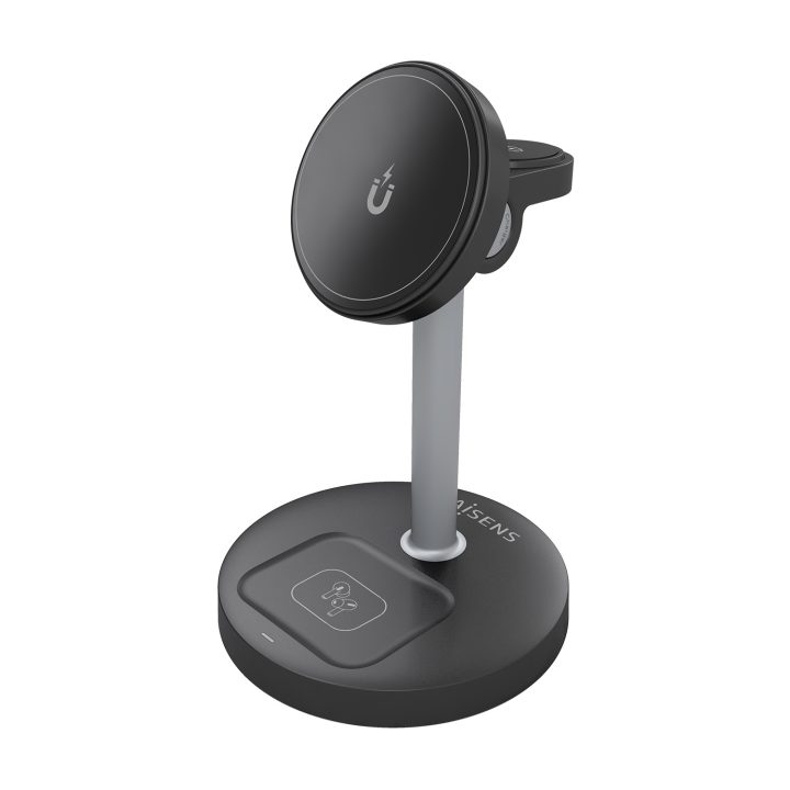 AISENS 4-in-1 15W USB-C Wireless Charger for Phone, Apple Watch…