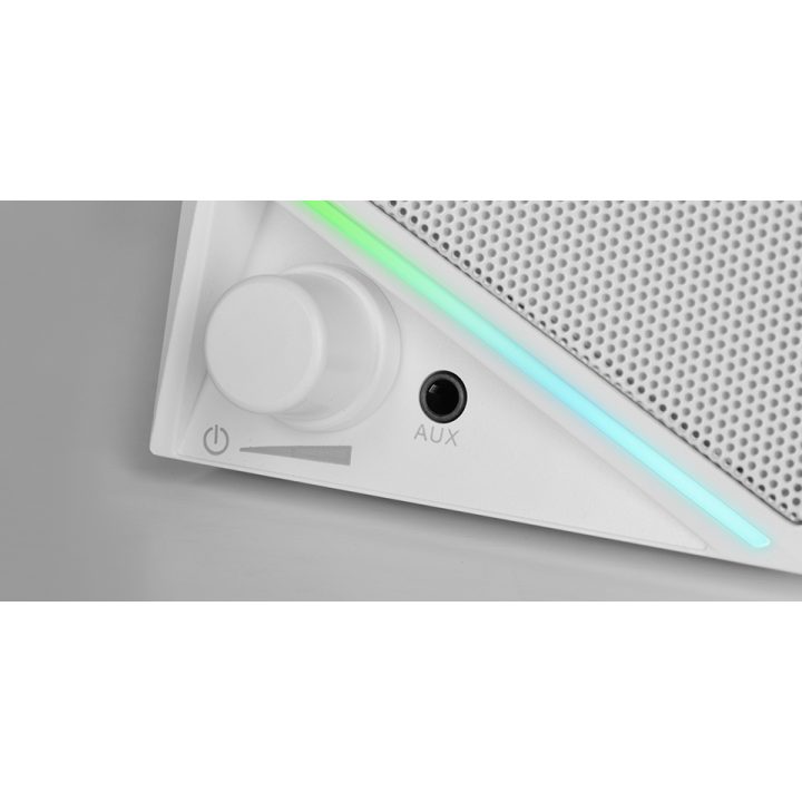 Mars Gaming MS72W altavoz Blanco Alámbrico 15 W