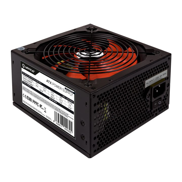 UNYKAch UK210551 unidad de fuente de alimentación 550 W 20+4 pin ATX…