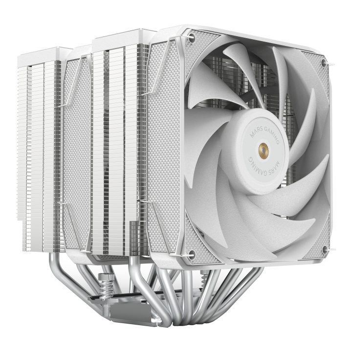 Mars Gaming MCPU-XU6W Processador Arrefecedor de ar 12 cm Branco 1…