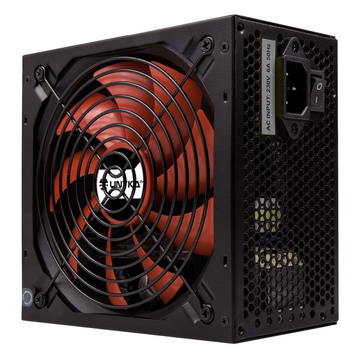 UNYKAch UK210551 Power Supply Unit 550 W 20+4 pin ATX ATX Black, Red